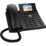 Snom D335 Desk Telephone (2.7'' High-Resolution Color Display, 8 (32) Self-Labelling, Function Keys) Black