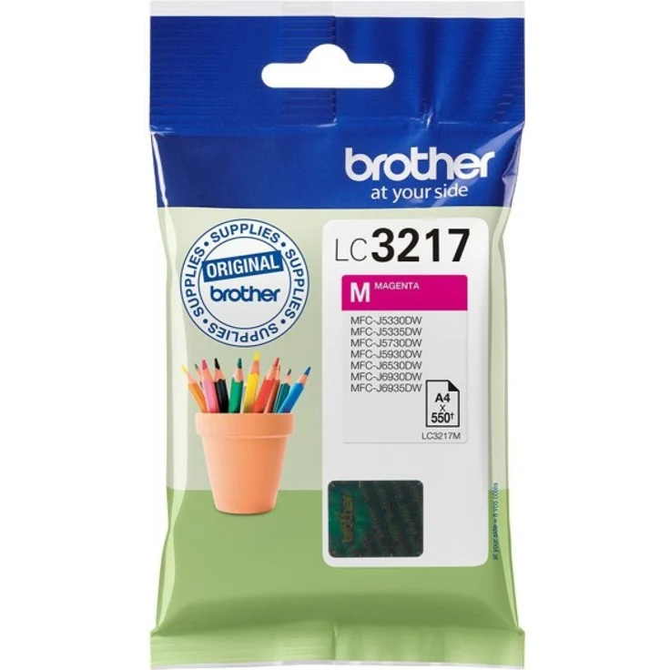 Brother Original Tintenpatrone LC-3217M magenta (für Brother MFC-J5330DW, -J5335DW, -J5730DW, -J5930DW, -J6530DW, -J6930DW, -J6935DW) – Bild 1