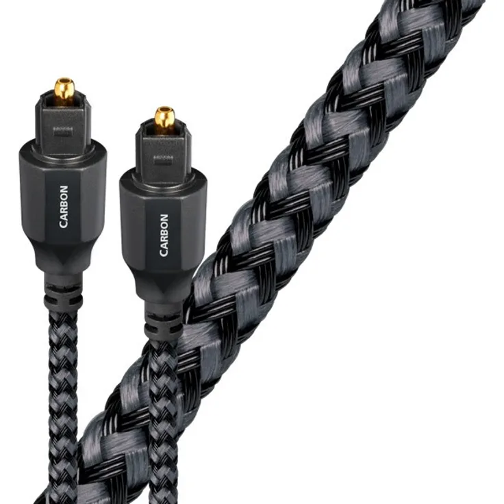 Carbon Optilink (1,5m) Audiokabel schwarz/grau