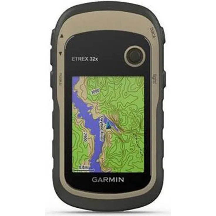 Garmin eTrex 32x-robustes, wasserdichtes GPS-Outdoor-Navi mit 2,2 Zoll (5,6 cm) Farbdisplay mit Tastenbedienung, Barometer, Kompass, ANT, vorinstallierter TopoActive-Europakarte und 25 Std Akkulaufzeit