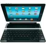 Logitech Ultrathin Keyboard Cover f- iPad Air 9.7Zoll Blatt Schwarz - Tablet-Schutzhüllen (Blatt, Apple, iPad Air, 24,6 cm (9.7 Zoll), 330 g, Schwarz) Deutsch QWERTZ