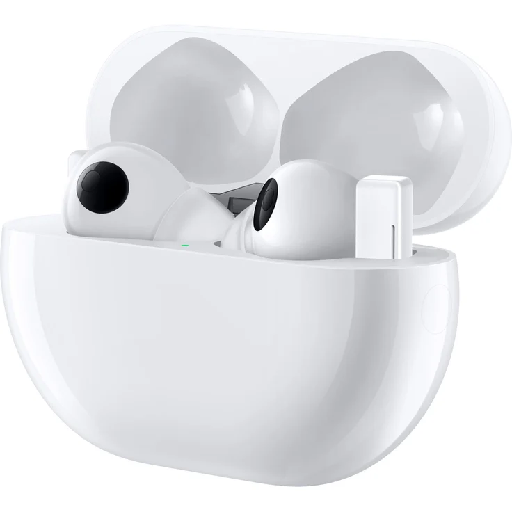Huawei FreeBuds Pro, Ceramic White In-Ear Kopfhörer, mit Bluetooth, Mikrofon, Noise Cancelling, weiß – Bild 8