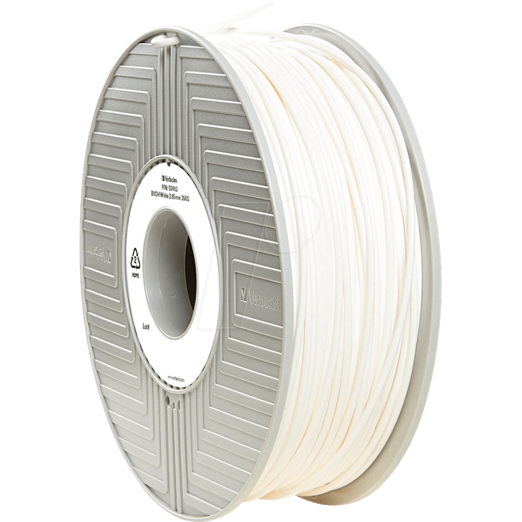 Verbatim BVOH Filament 2,85 mm - Hochleistungs-Vinylalkohol-Copolymerisat - Wasserlöslich - Natürlich