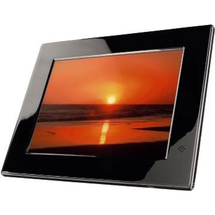 Hama Emotion Digitaler Bilderrahmen (20,3 cm (8 Zoll) Display, 4:3, SD-SDHC-MMS-MS Kartenslot) inkl. Fernbedienung