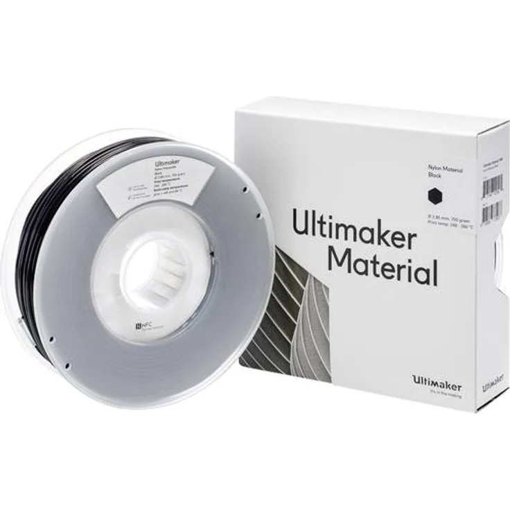 Ultimaker Filament PA (Polyamid) 2,85mm Schwarz 750g