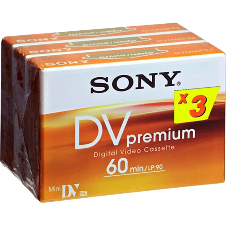 Sony 3DVM60PR Mini-DV Kassette (3er-Pack)
