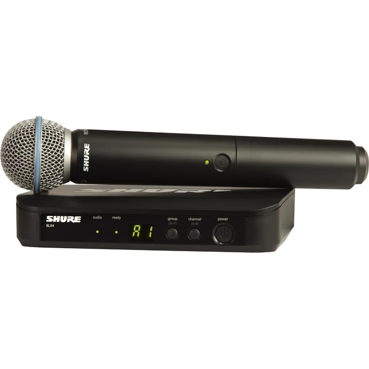 Shure BLX24E-B58 Funksystem mit dynamischem Gesangsmikrofon BETA 58A