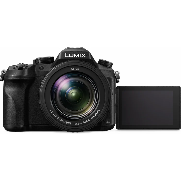 Panasonic DMC-FZ2000EG Lumix Bridge Kamera (20x Leica DC Objektiv, 20,1 MP, 4K, 7,5cm LCD-Display, Bildstabilisator, schwarz) – Bild 3