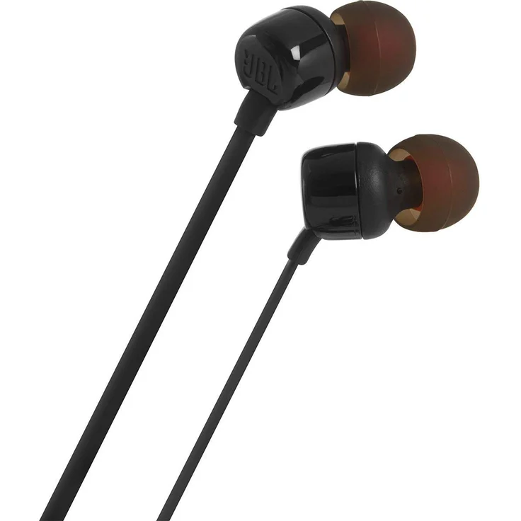 JBL Tune 110 In-Ear Kopfhörer mit Mikrofon, schwarz – Bild 3