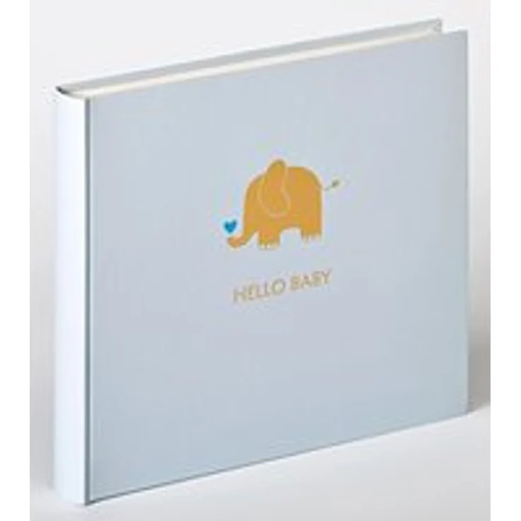 walther design UK-148-L Babyalbum Baby Animal, Blau, 25x28 cm