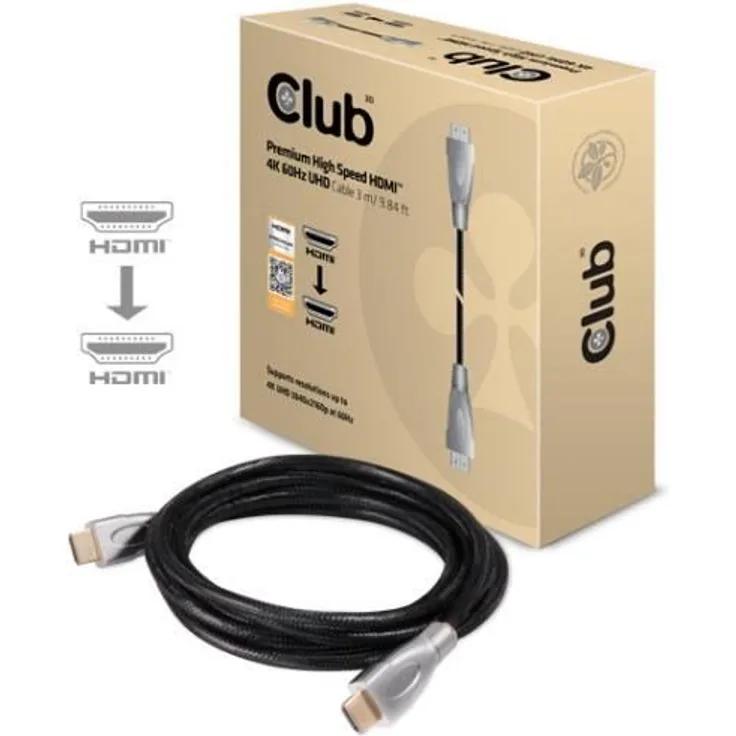 Club 3D - HDMI-Kabel - HDMI (M) bis HDMI (M) - 3 m