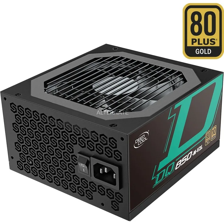 Deepcool DQ850-M-V2L 850W PC-Netzteil, schwarz, 4x PCIe, Kabel-Management