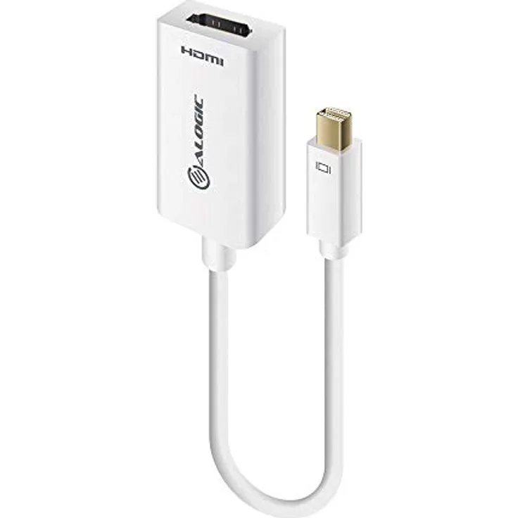 ALOGIC Mini DisplayPort zu HDMI Adapter - Stecker zu Buchse - Premium Serie - 15CM