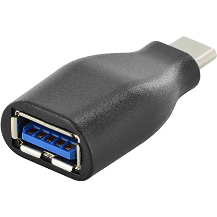 DIGITUS USB 3.0 Adapter- USB Type-C auf USB Typ A - Power Delivery - Super-Speed 5 Gbit-s - Schwarz - Preisvergleich – Bild 1