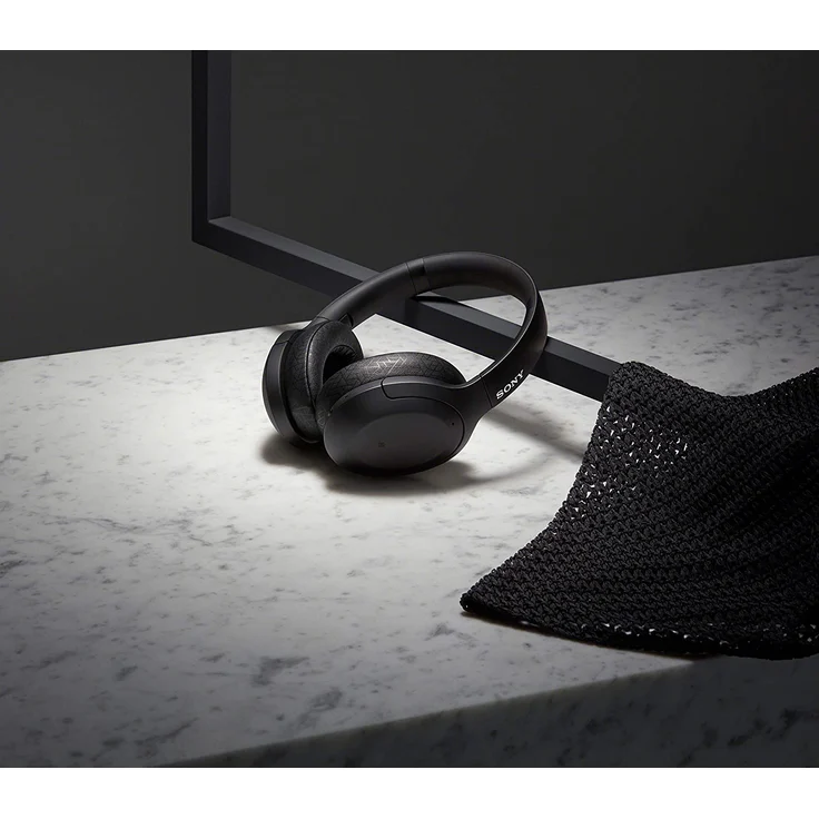 Sony WH-H910N Over-Ear-Kopfhörer, mit Bluetooth, Mikrofon, Noise Cancelling, schwarz – Bild 3