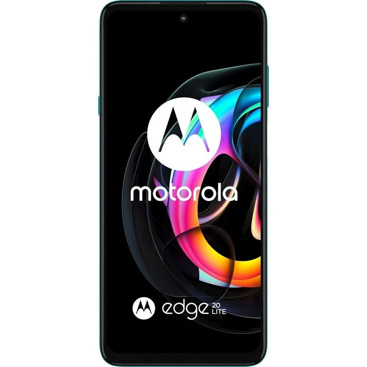 Motorola Edge 20 Lite Smartphone 17,02cm (6,7 Zoll) OLED-Display, 128GB interner Speicher, 8GB RAM, Dual-SIM, Android 11, Lagoon Green – Bild 2