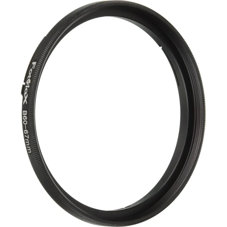 Fotodiox Step Up Filter Adapter Ring for Hasselblad Bayonet 60 B60 - 67mm, Anodized Black Metal Filter Adapter Ring – Bild 1