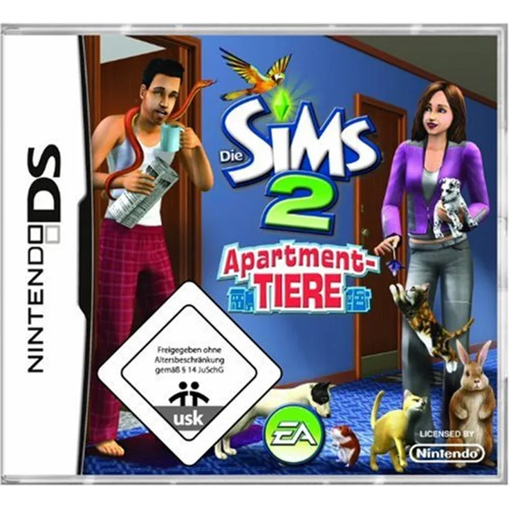 Die Sims 2 - Apartment-Tiere  [SWP] (DS)