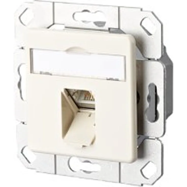 METZ Connect 130C371102-I RJ-45 Weiß Steckdose - Steckdosen (69,9 mm, 39,5 mm, 69,9 mm)