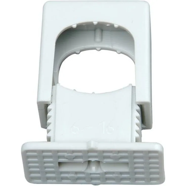 Kopp 343404099 ISO-Schelle 343404099 Bündel--Bereich 6 bis 16mm wiederverschliessbar Grau 50St.