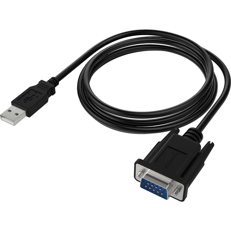 Sabrent Serial - Kabel USB 2.0 zu Seriell (9-polig) DB-9 RS-232 Adapterkabel 6ft(182cm) Kabel [FTDI Chipsatz] (CB-FTDI)