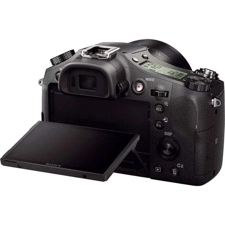 Sony DSC-RX10M2 Premium Bridge Kamera (20,2 Megapixel, 7,6 cm (3 Zoll) Display, 8-fach opt. Zoom, 4K UHD Videoaufnahme, 40x Slow-Motion, WiFi, NFC) inkl. 24-200 mm F2,8 Zeiss Objektiv schwarz – Bild 5