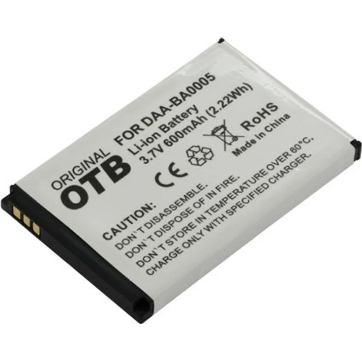 Ersatzakku kompatibel zu Creative Zen micro - 3,7 Volt 600mAh Li-Ion