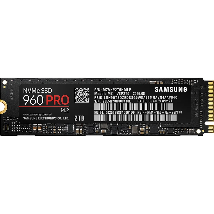 Samsung 960 Pro 2TB (MZ-V6P2T0BW) – Bild 3