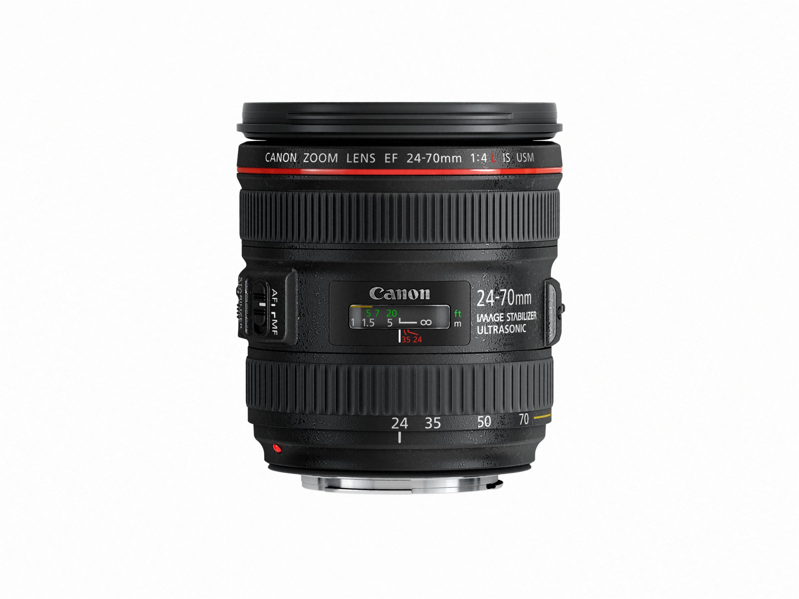 Canon EF 24-70mm f4L IS USM - standard zoom - SLR - 1512 - 83.4 mm - 93 mm - 77 mm (6313B005AA)