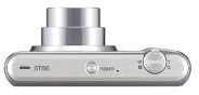 Samsung ST66 Digitalkamera (16 Megapixel, 5-fach opt. Zoom, 6,9 cm (2,7 Zoll) Display, microSD-Karte, bildstabilisiert) silber
