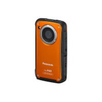 Panasonic HM-TA20EG-D Full HD Mobilkamera-Camcorder (8 Megapixel, 4-fach digit. Zoom, 7,6 cm (3 Zoll) Display, Touchscreen) orange