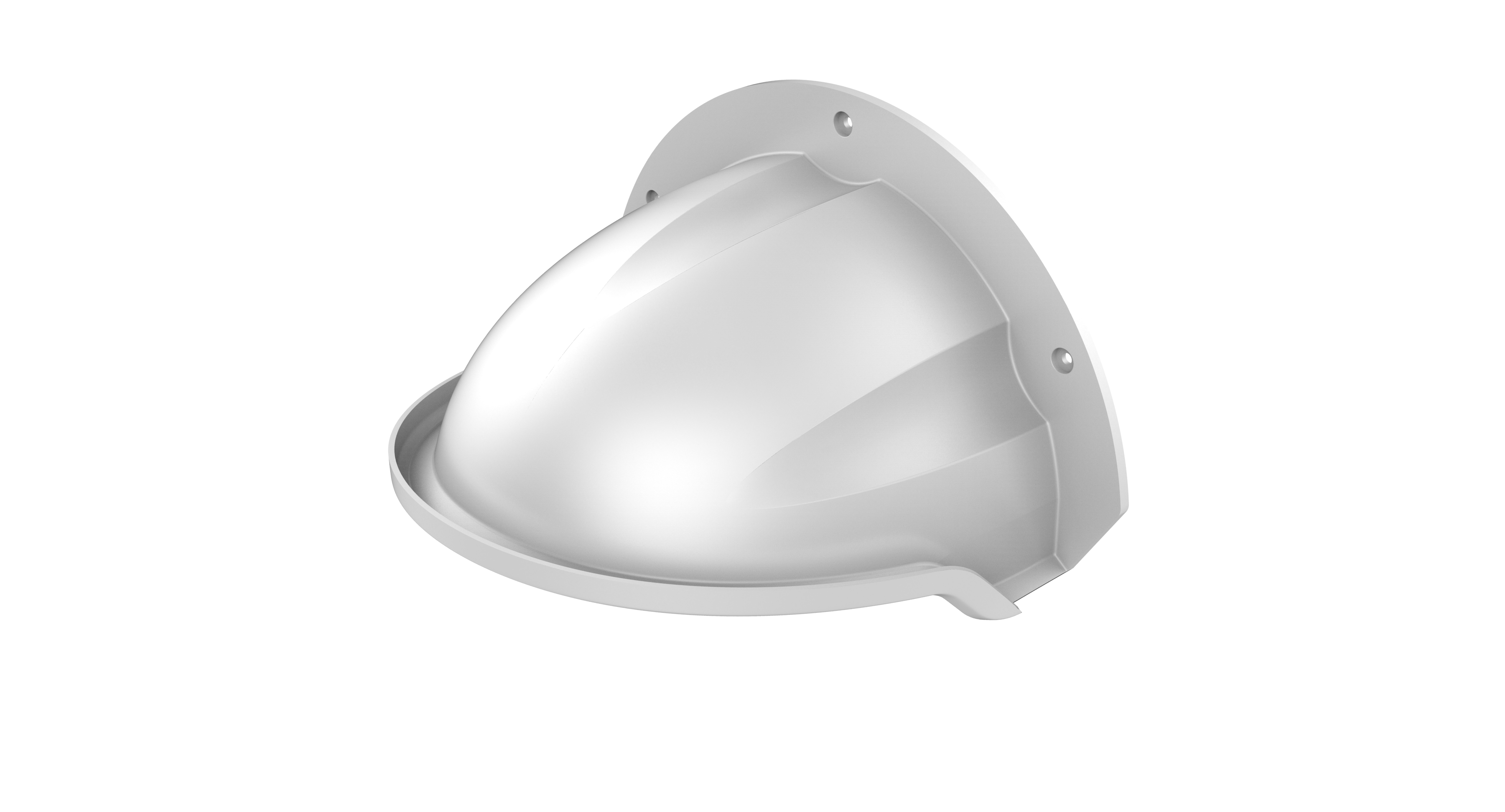 Hikvision Digital Technology DS-1250ZJ Schutzdach für Überwachungskamera, kompatibel mit DS-2CD45XXF(WD)-I(Z)(H)(S), für den Außenbereich, Weiß, 264,7 x 152 mm