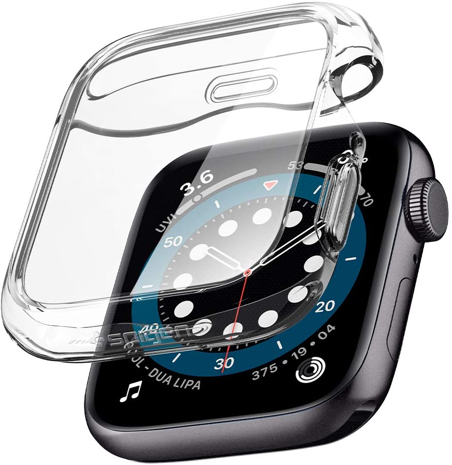 Spigen Ultra Hybrid für Apple Watch Series 4-5-6 44mm clear
