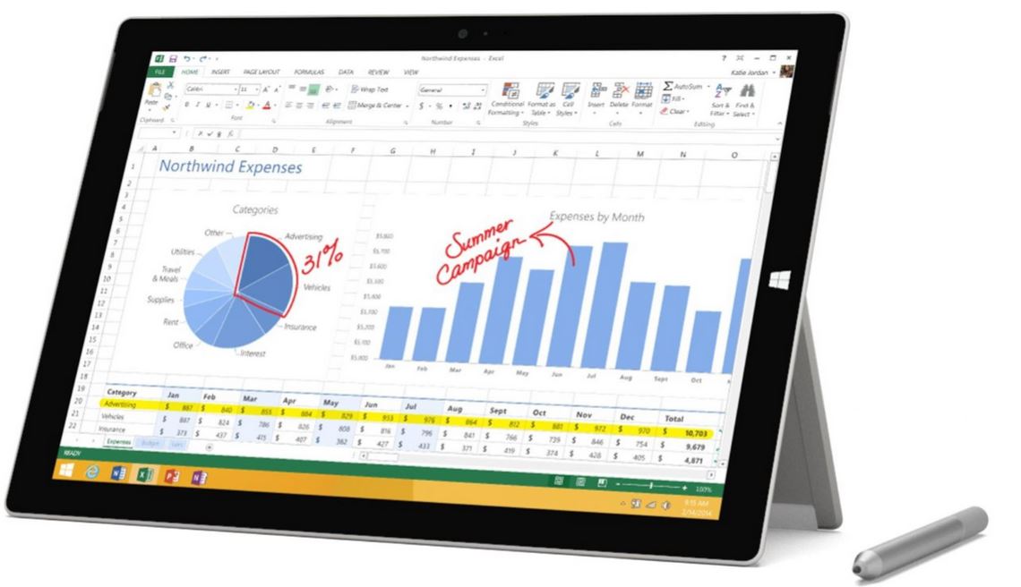 Microsoft Surface Pro 3 256GB W8.1 Pro (5D2-00004)