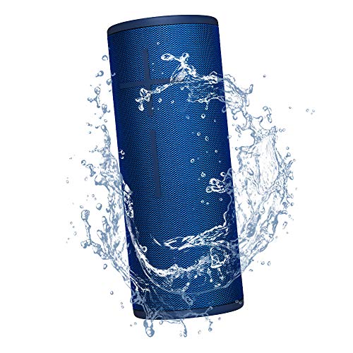 Ultimate Ears Megaboom 3 Bluetooth-Lautsprecher mit Mikrofon, Webradio, wasserdicht, blau