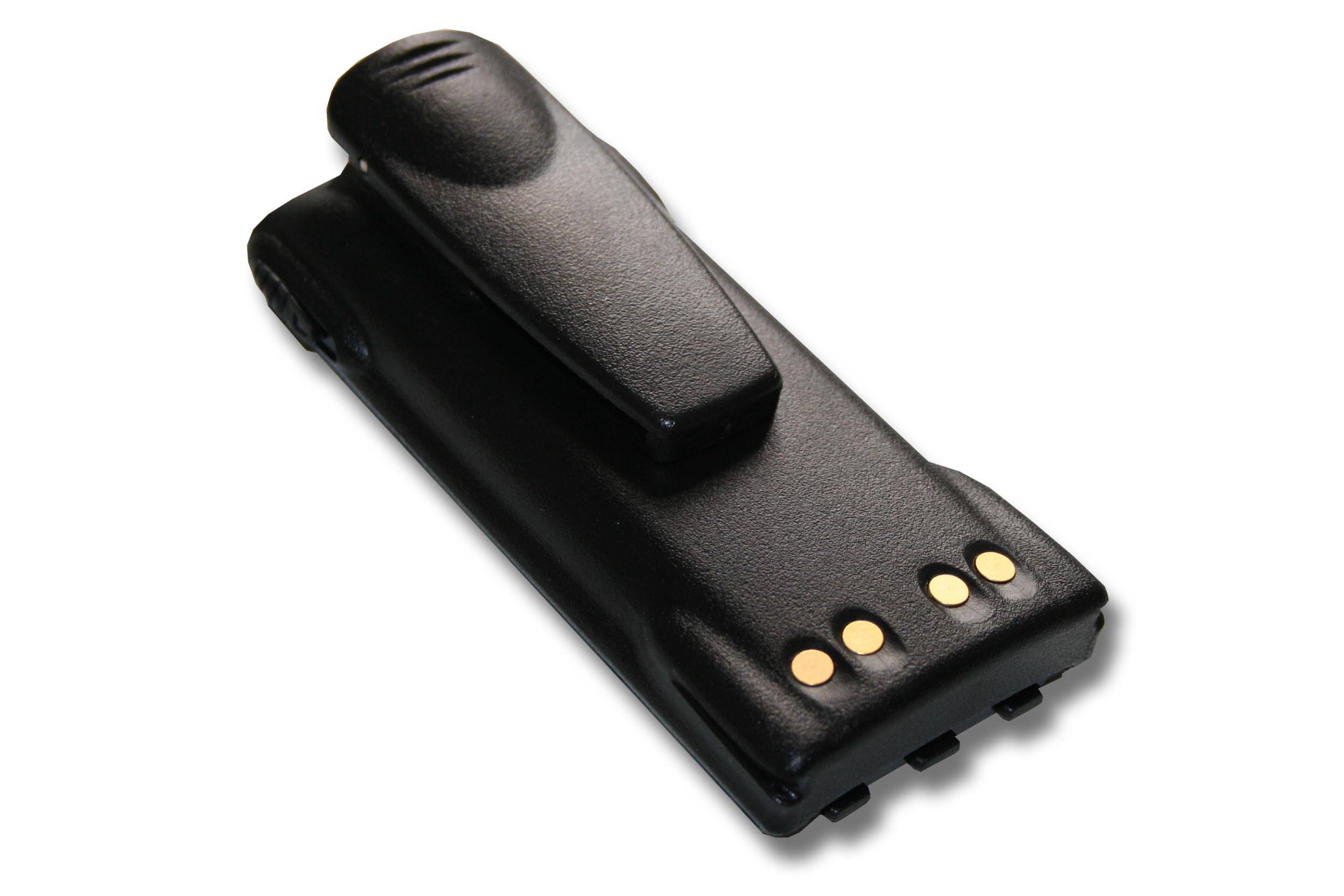 VHBW Akku mit Gürtelclip, geeignet für Funkgerät, Walkie Talkie Motorola PR860, PRO5150, PRO7150, PRO7350, PRO7750, PRO9150 1500 mAh, 7,2 V, NiMH