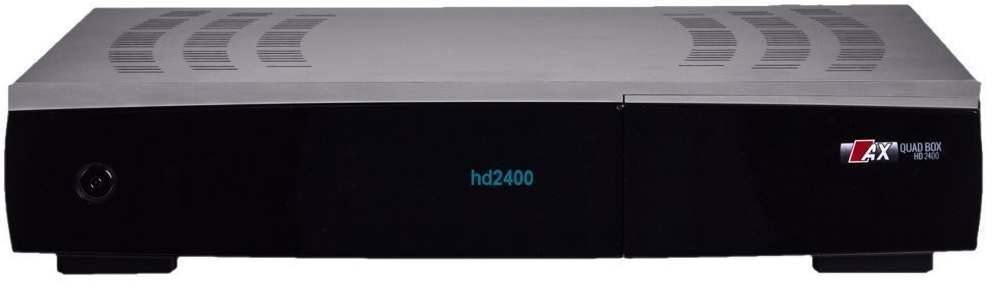 Globo Opticum AX Quadbox HD 2400 2x DVB-S2, 1x DVB-C/T2, 1TB
