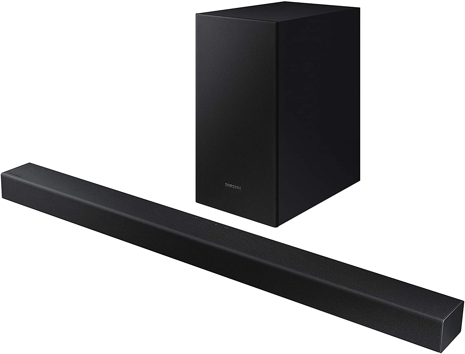 Samsung HWT420 2.1 Soundbar mit Subwoofer, kabelgebunden, geeignet für TV, schwarz