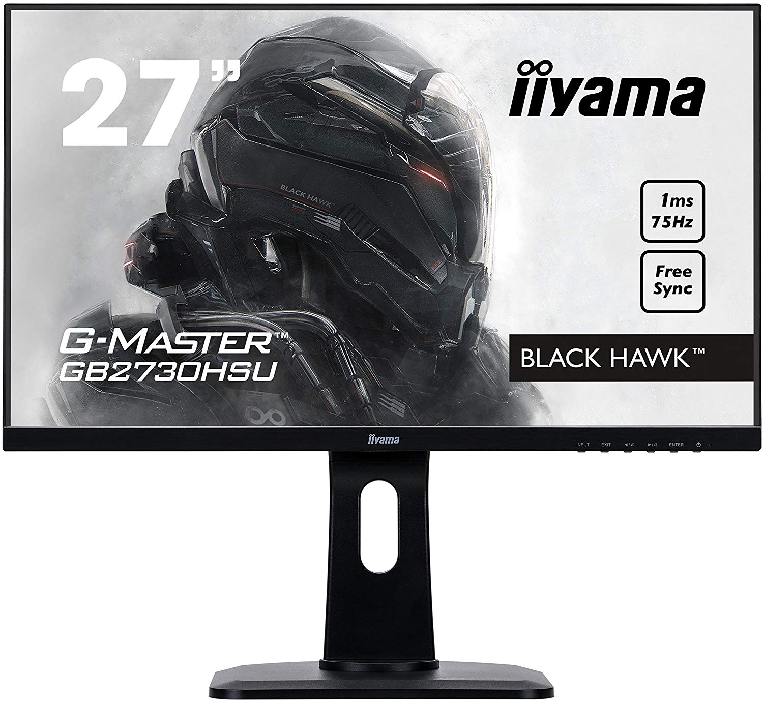 iiyama G-Master GB2730HSU-B1 - 27 Zoll, Full HD (1920 x 1080), TN-Panel, 1ms, 300cd/m²