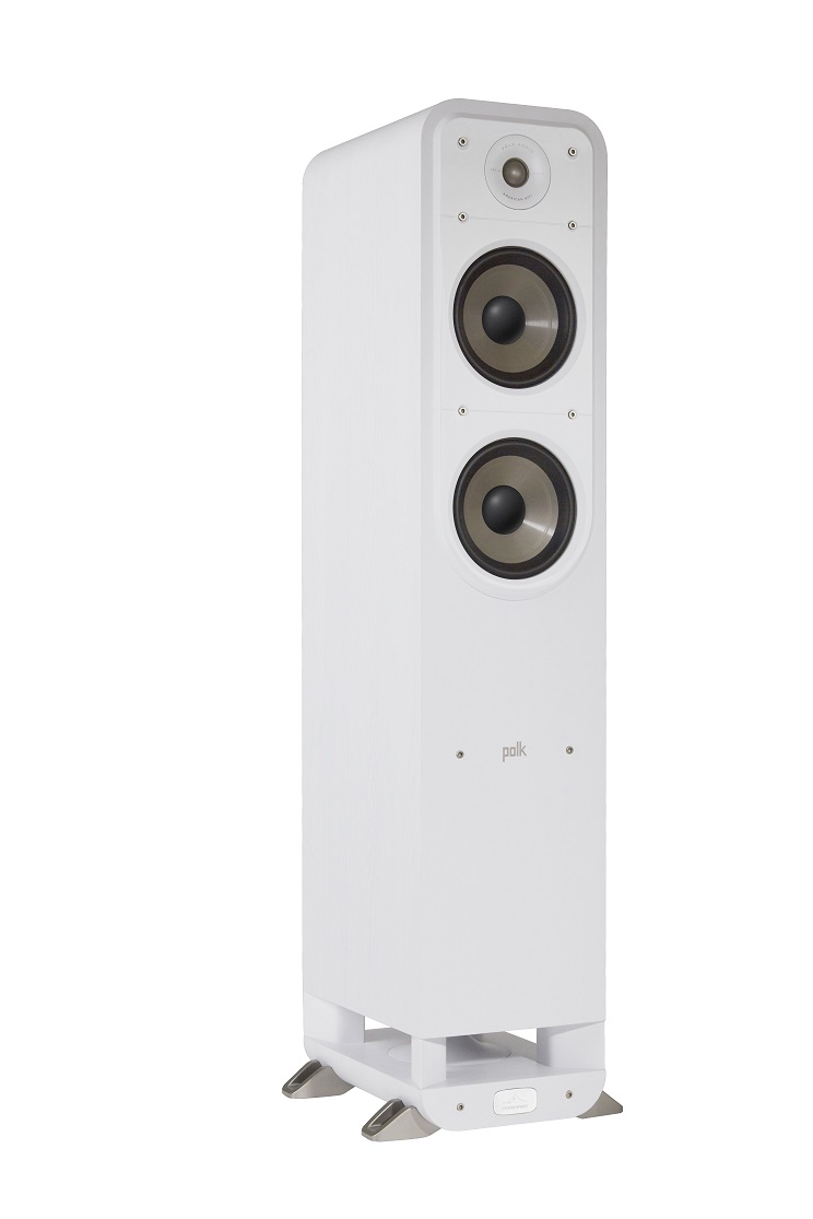 Polk Audio Signature S50E Standlautsprecher, HiFi Lautsprecher für Musik und Heimkino Sound, passiver Full Range Lautsprecher, 20 - 150 Watt, 8 Ohm, High Res, 42Hz - 40kHz (Stück) Standlautsprecher - 20 Watt