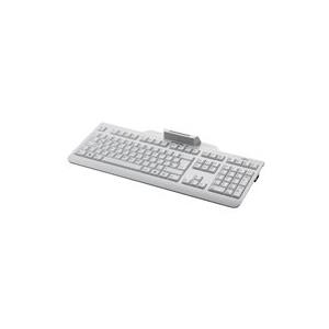 Fujitsu KB 100 SCR - Tastatur - USB - Nordisch QWERTY - Grau - für Celsius M7010, M770, R970, ESPRIMO P558/E94, P758/E94, Q958, FUTRO S5010, S7010, S9010 (S26381-K100-L120)