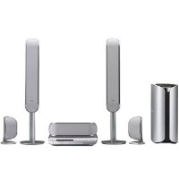 Sony DAV-SC 6 5.1-Surround-Sound-System, 100 Watt (RMS), silber