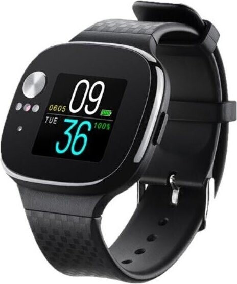 Asus VivoWatch BP HC-A04a Smartwatch GPS, Unisex, Einheitsgröße, Keramikgehäuse, Schwarz