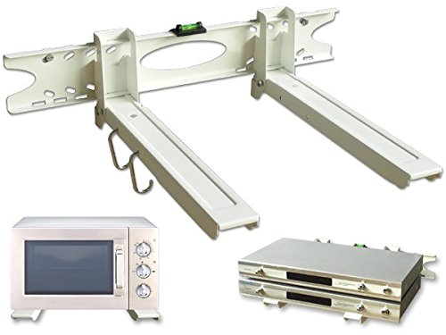 Universal Wandhalterung Halter Mikrowelle Lautsprecher Boxen Bluray Media Player weiß Modell: H75W