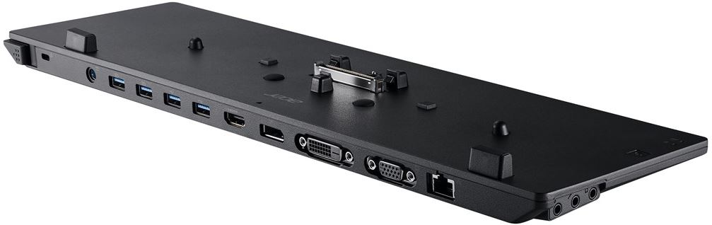 Acer ProDock III (ideal für die Acer TravelMate P-645, P-648 und P-658, inkl. 90W Adapter, einfache Plug und Play Einstecklösung) schwarz