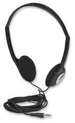 Manhattan Stereo Kopfhoerer Ultraleicht mit verstellbarem Kopfbuegel Leichter Anschluss mit 3,5 mm Stereo-Klinkenstecker 177481