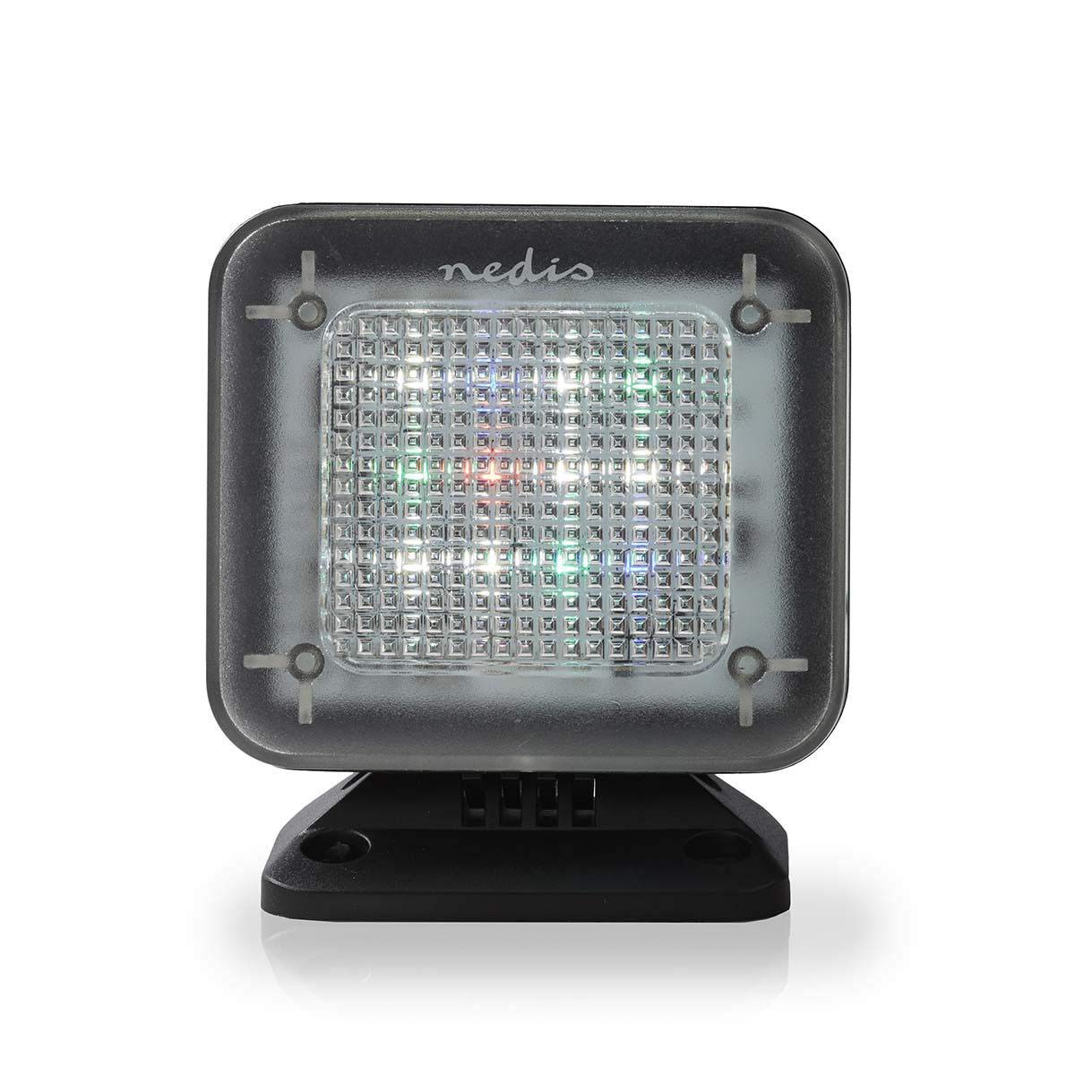 Dummy-TV | Eingebaute Zeitschaltuhr | USB-Stromversorgung | Schwarz