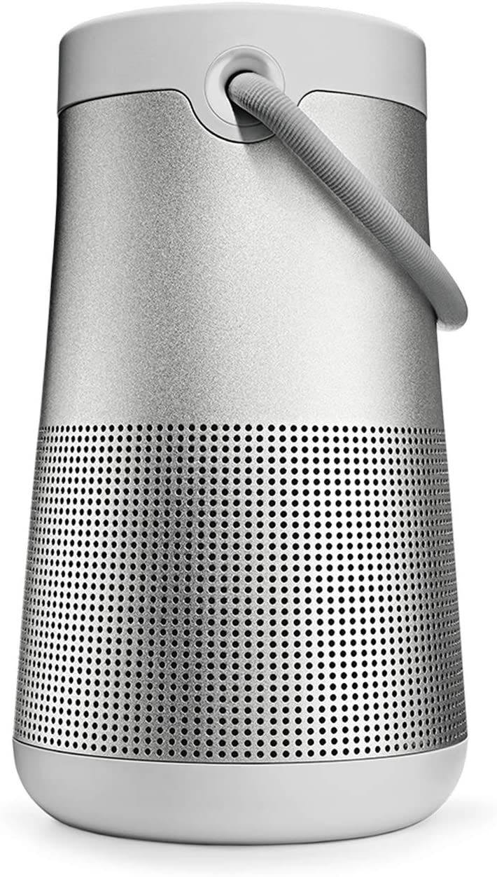 Bose Soundlink Revolve+ II Bluetooth-Lautsprecher, tragbar, wasserdicht, kabellos, 17 Stunden Akkulaufzeit, Grau