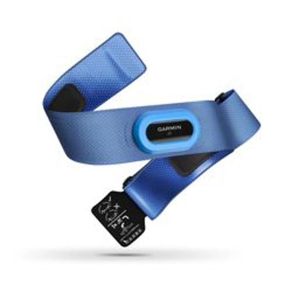 Garmin Premium Herzfrequenz-Brustgurt HRM-Swim zur Herzfrequenzmessung unter Wasser, rutschfestes Design zum Schwimmen, resistent gegen Pool-Chemikalien (010-12342-00)