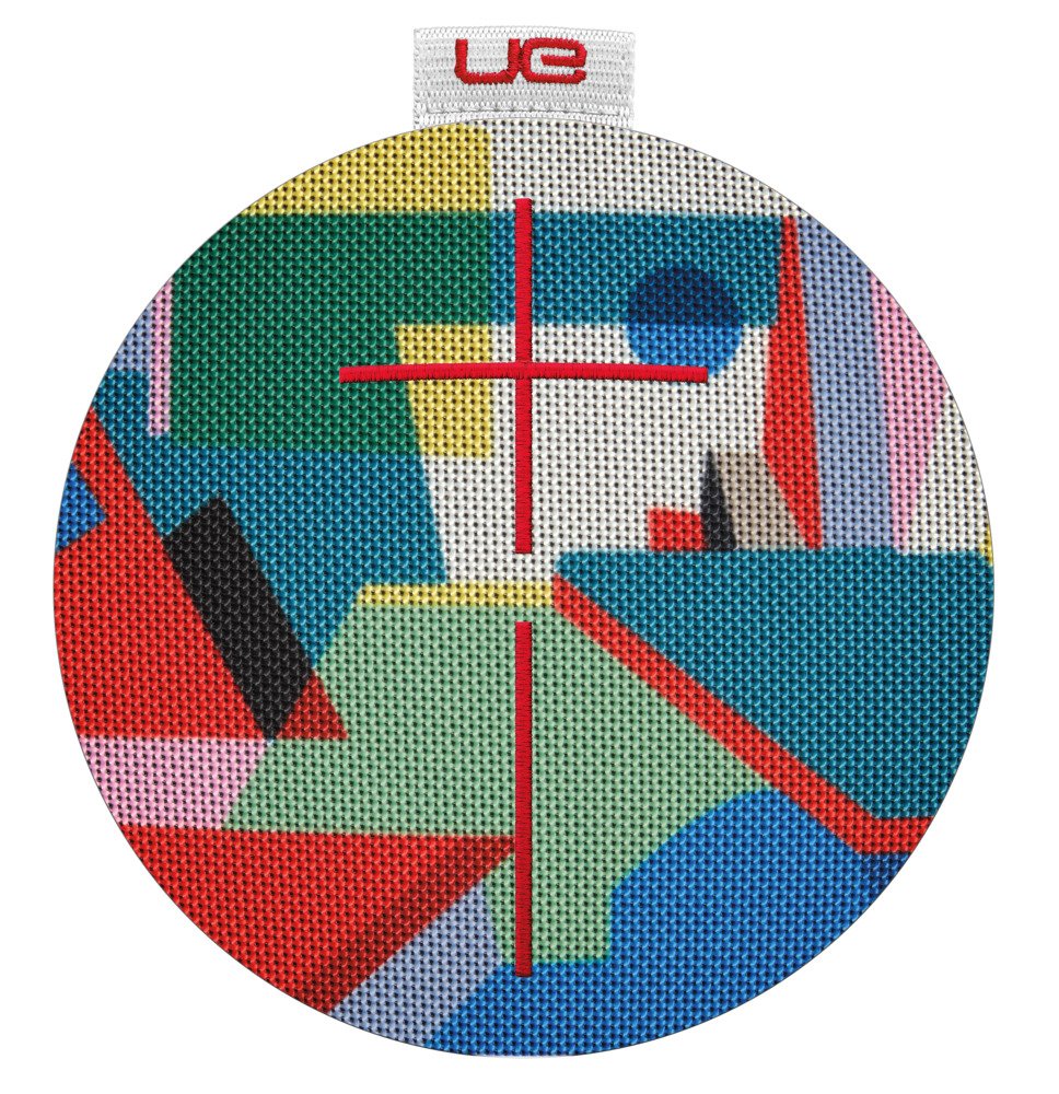 Ultimate Ears ROLL 2 Bluetooth Lautsprecher (Tragbar mit Floatie, Wasserdicht und Stoßfest) Kaleidoscope